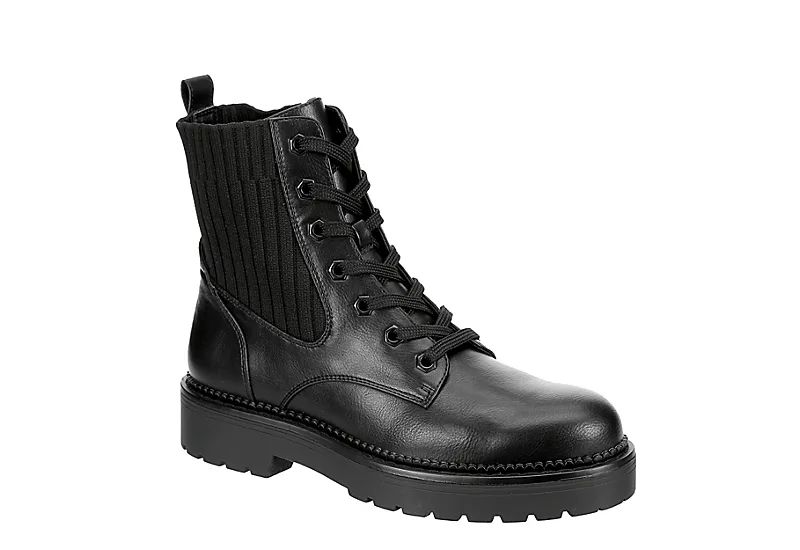 Xappeal Womens Hannah Lace Up Boot - Black | Rack Room Shoes