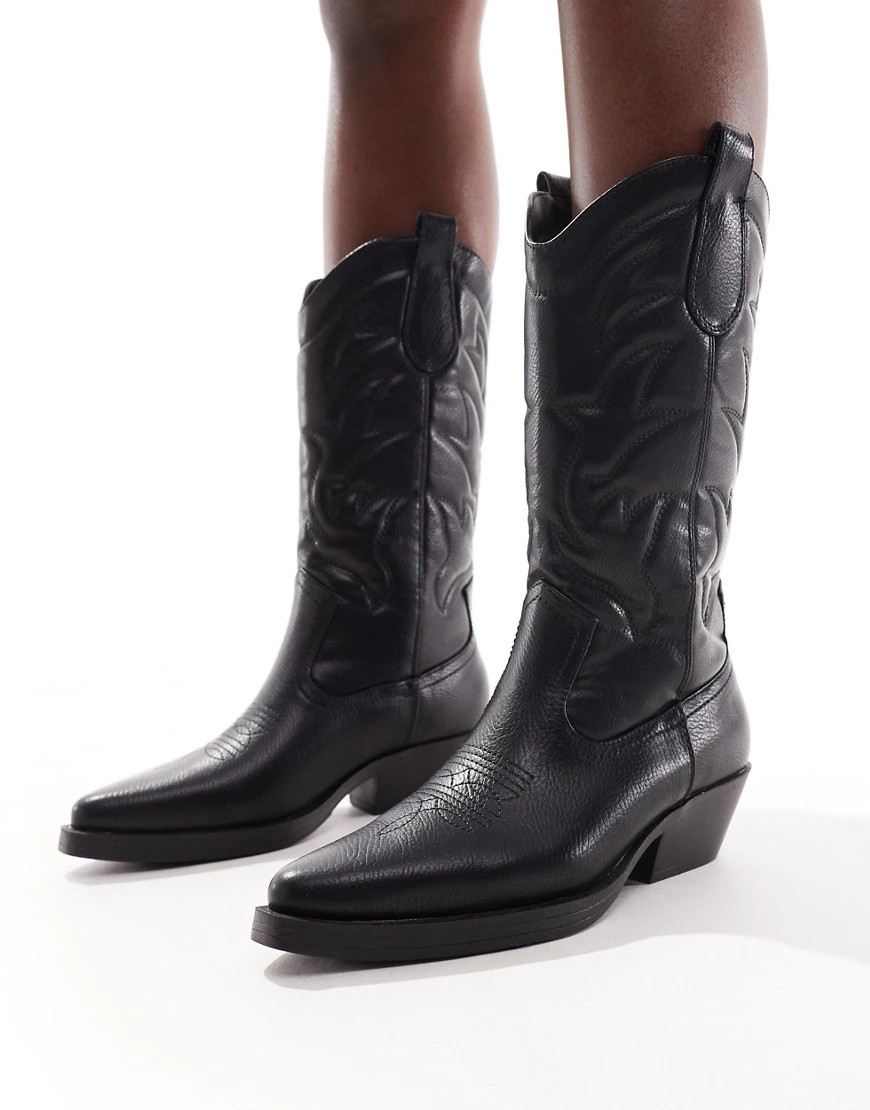 ONLY western boot in black | ASOS (Global)