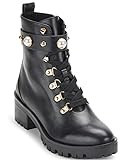 Karl Lagerfeld Paris Women's Perry Bootie Fashion Boot, Black, 5 | Amazon (US)
