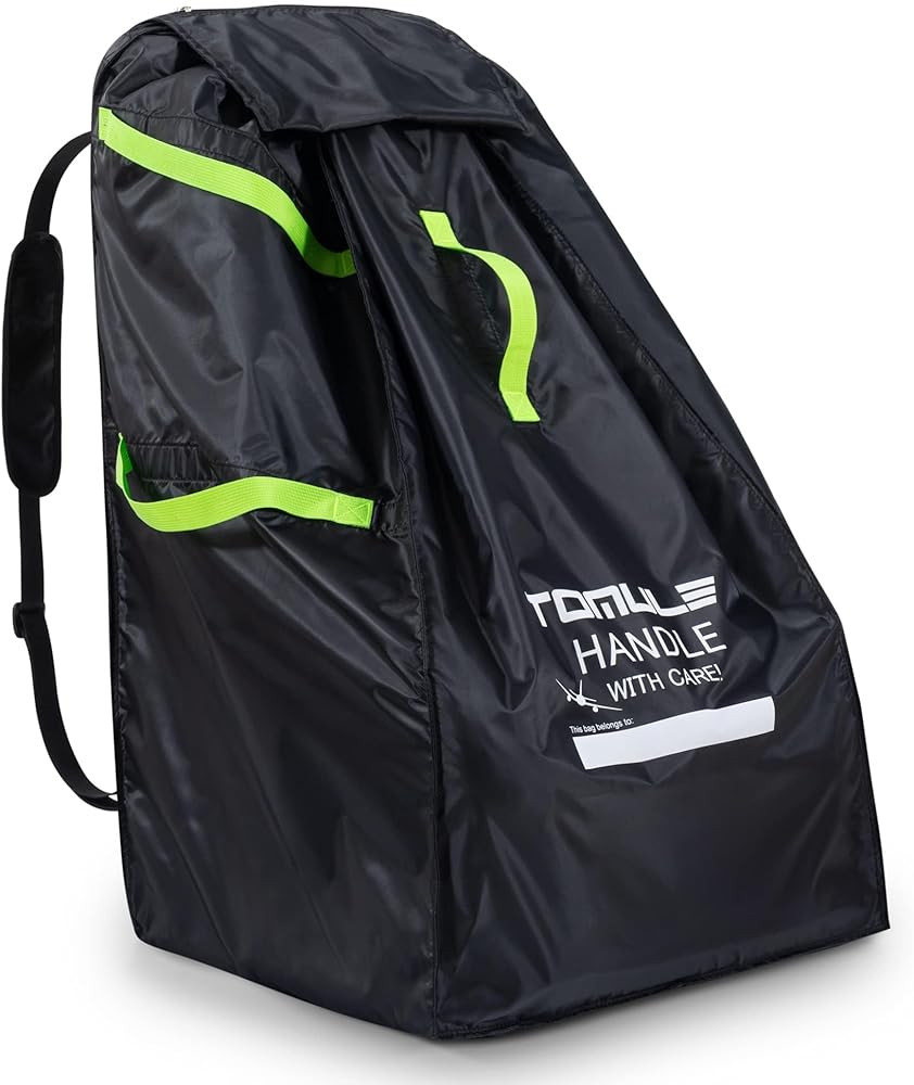 TOMULE Car Seat Bags For Air Travel - Durable Carseat Cover For Airplane Travel - Padded Car Seat... | Amazon (US)