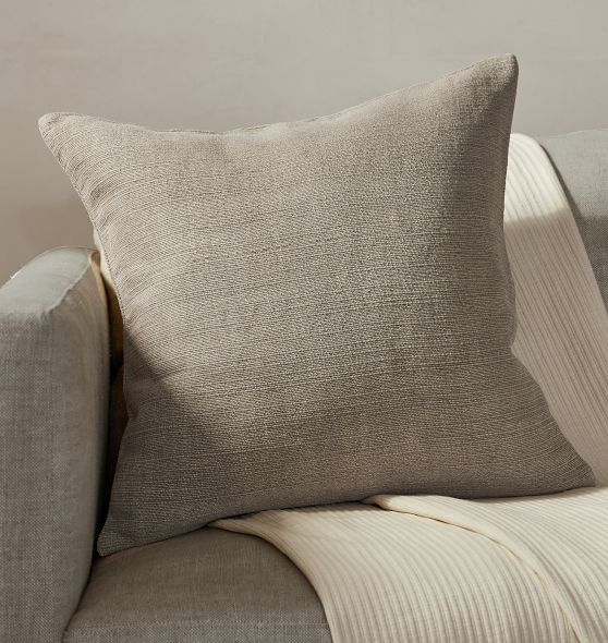 Textured Linen Pillow Cover | Rejuvenation