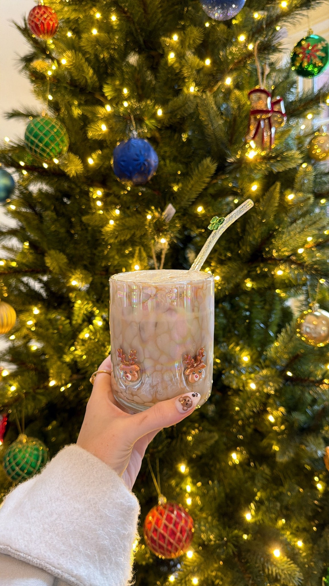 First Christmas glass of the season! 🎄🎁 

#LTKSeasonal #LTKGiftGuide #LTKHoliday