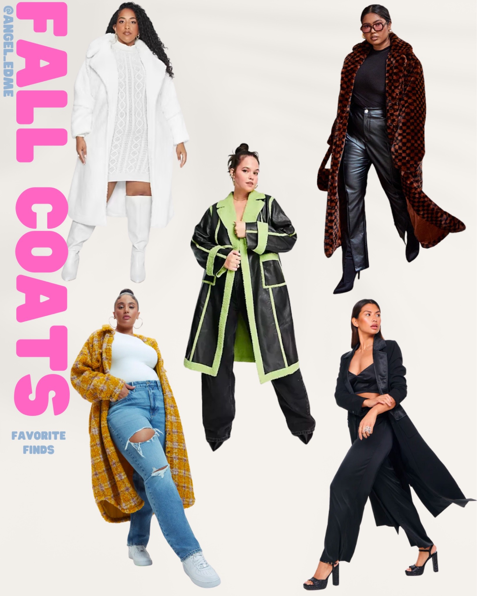 Plus size coats incoming!!!! Something about these fun colors and textures!!!

#leather
#sherpa
#fuzzy
#coats
#longshacket

#LTKcurves #LTKSeasonal #LTKU