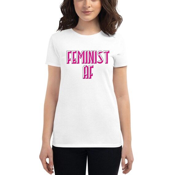 Feminist AF : T-Shirt | Etsy | Etsy (US)