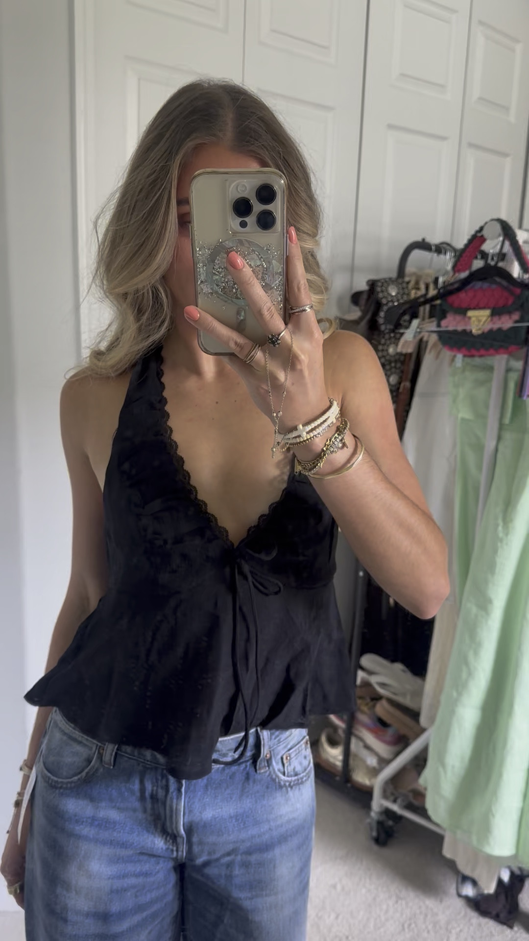 PacSun outfit! My top is PacSun size XS Beverly and Beck Zara Halter Top and my jeans are Pacsun Casey low rise baggy jeans size 25. 

#lowrisejeans #lowrisebaggyjeans #pacsun #pacsunjeans #pacsundenim #denimjeans #pacsunhaul #pacsunfinds #denimtryon #jeanstryon #lowrisedenim #lowrisejeansarecute pacsun, pacsun denim, pacsun jeans, denim jeans, blue jeans, low rise jeans, low rise pants, trendy fashion, trendy outfits

#LTKU #LTKSaleAlert #LTKFindsUnder50