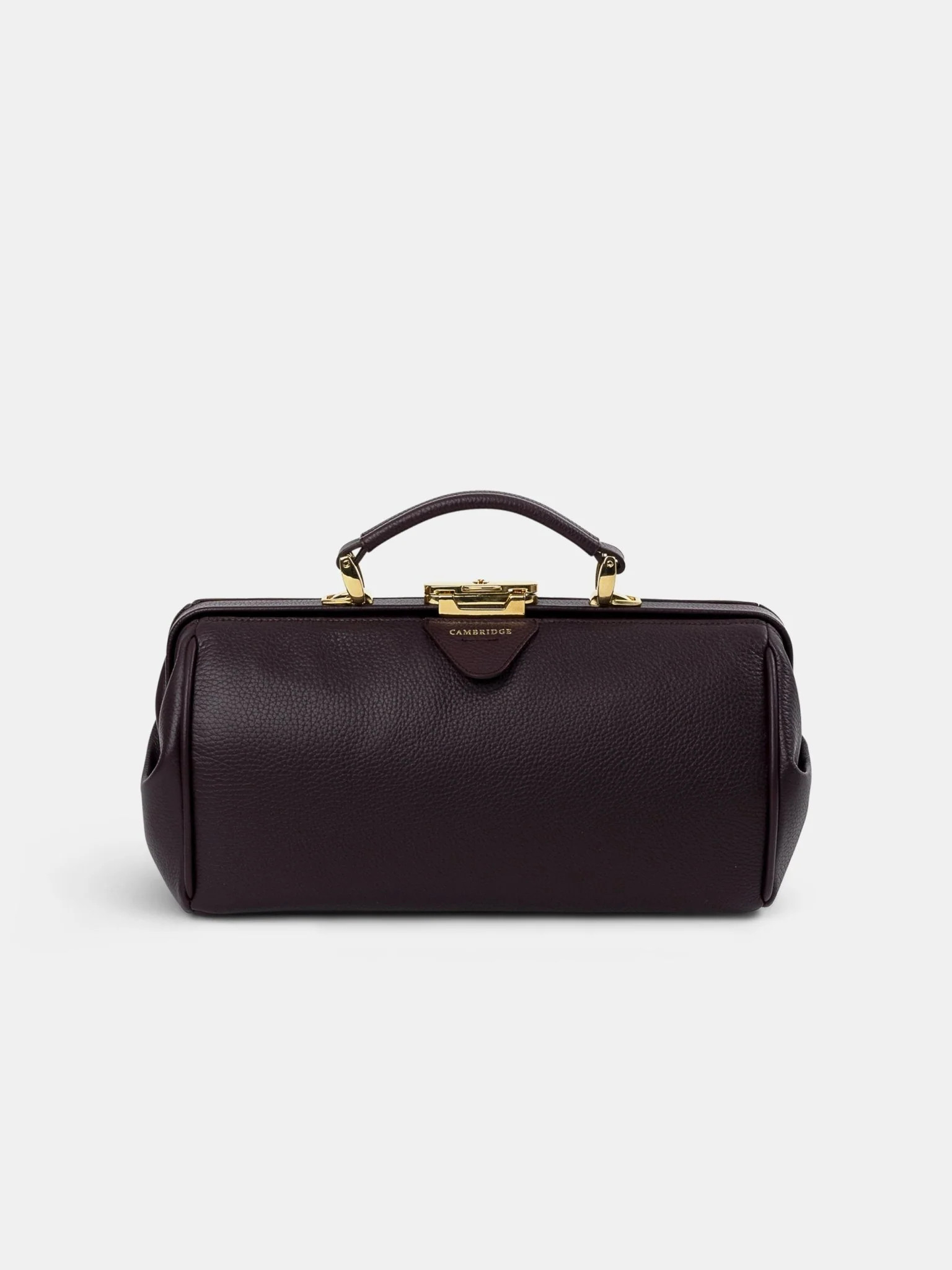 The Doctor's Bag -  Bordeaux Calf Grain | The Cambridge Satchel Company