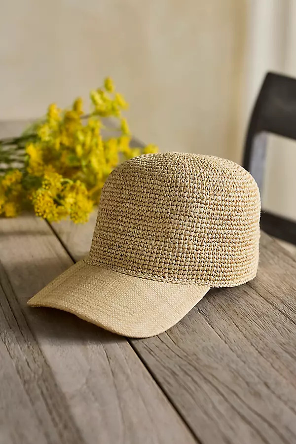 Straw Ball Cap | Anthropologie (US)