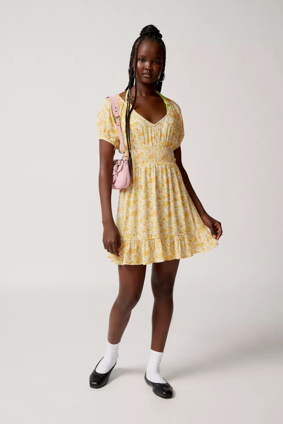 Billabong Something Pretty Floral Mini Dress | Urban Outfitters (US and RoW)