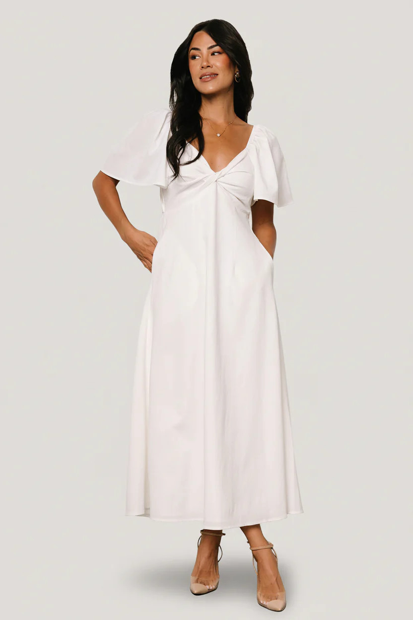 Indie Back Tie Dress — Sweetheart Neckline | Baltic Born | Baltic Born