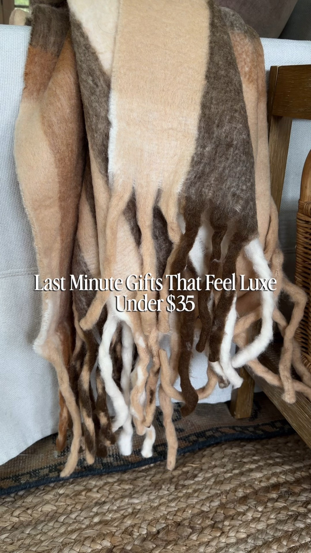 Last-minute gifts that feel luxe, under $35 and arrives before Christmas! 

Gift guy, gifts for her, gifts for him, gifts for the hostess, gifts for the homebody, Christmas, holiday, throw, blanket, target, threshold, footed tray, soap, candle, match Striker, match holder, Amazon, easel, Wayfair, mini lamp, shelf lamp

#LTKFindsUnder50 #LTKHome #LTKGiftGuide
