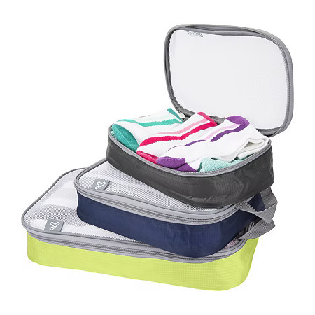 Travelon Set of 3 Packing Organizers, One Size, White | JCPenney