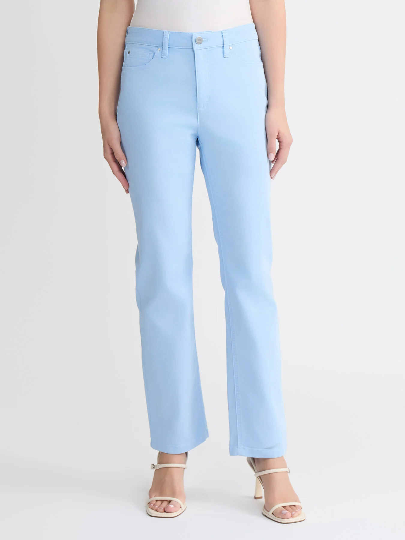 Lexington Straight Leg Jeans, Breeze Blue | Jones New York
