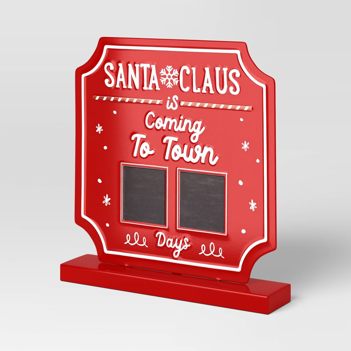 Christmas Santa Claus is Coming to Town Countdown Sign - Wondershop™ | Target