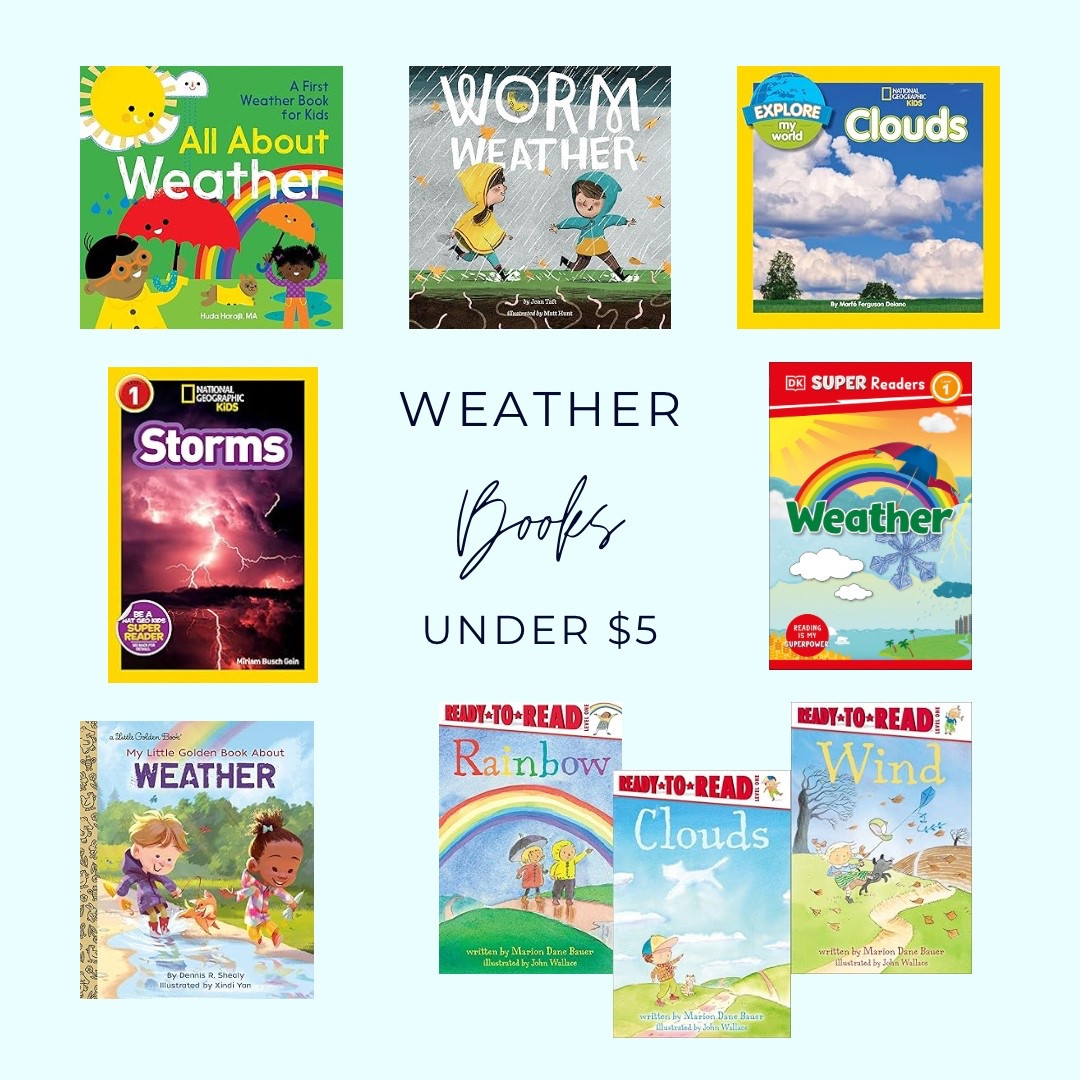 Sorry it’s been awhile!! We have been having a rough month - sicknesses, stress, etc.  
But it’s time to get back to it! 
Our new unit, Weather, starts Tuesday!  Grab some great, affordable reads and learn along with us.  

#LTKKids #LTKSpringSale #LTKSaleAlert