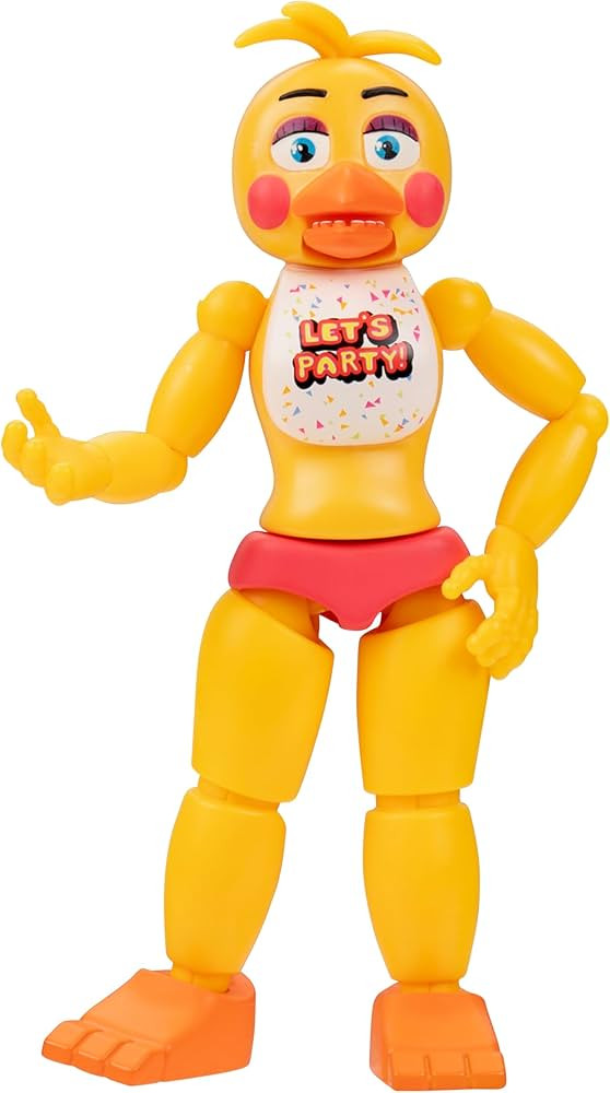 Jazwares Five Nights at Freddy’s Toy Chica - 5-Inch Articulated Figure with Jumpscare Feature a... | Amazon (US)