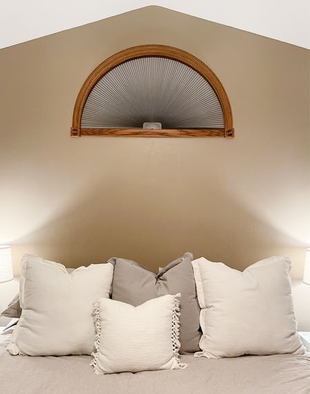COME ON IN: This arched window shade was a STEAL compared to quotes I received! 

#LTKhome #LTKsalealert #LTKfindsunder50