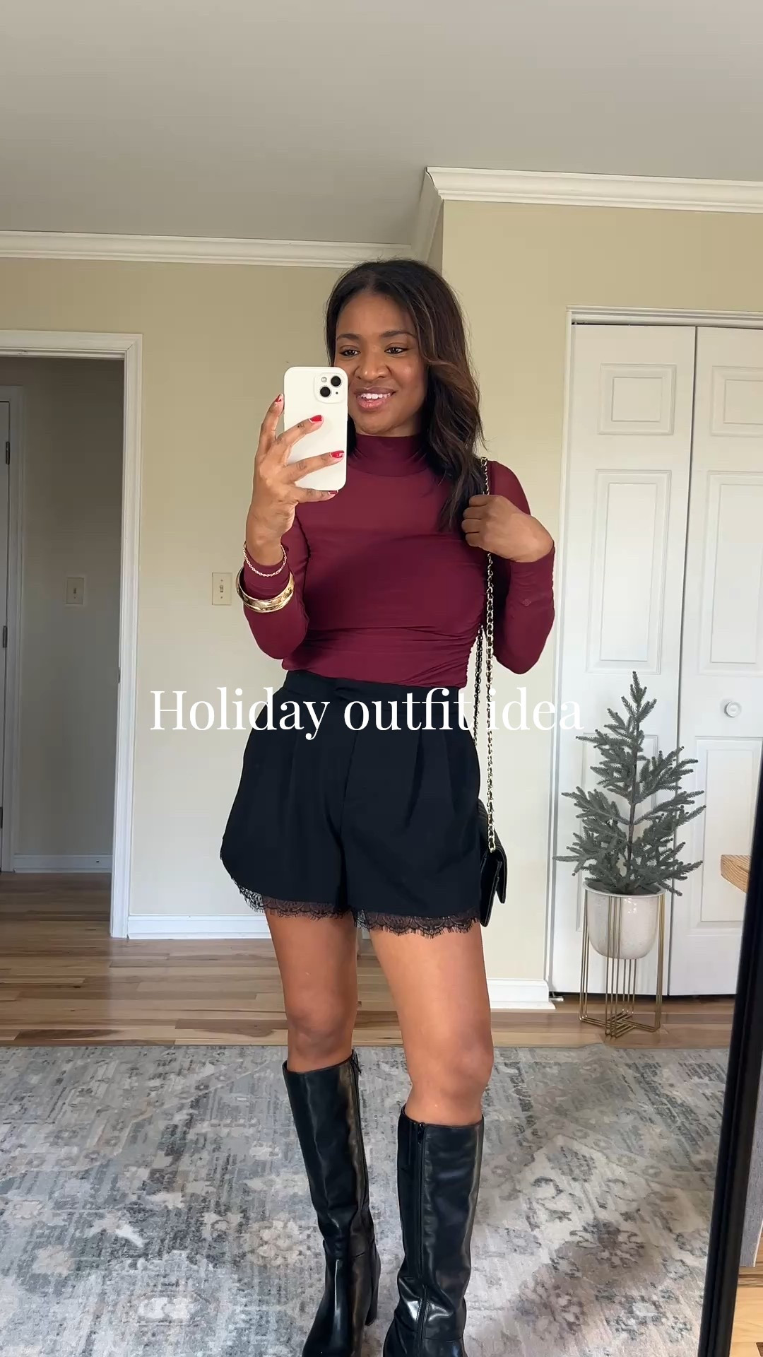 Wearing a small in top and shorts!

#LTKSeasonal #LTKHoliday #LTKOver40