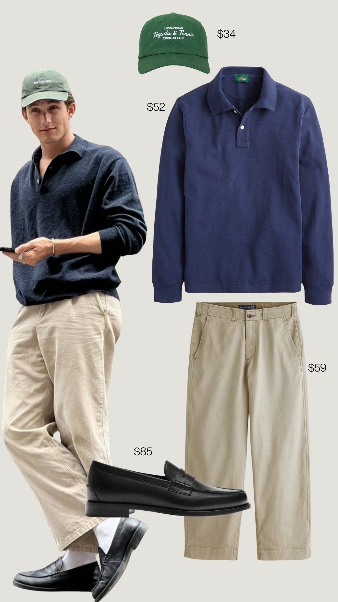 Clean, effortless, and elevated. This is one of those outfits that makes you look put together without trying—lightweight knit polo, relaxed trousers, and classic loafers. Perfect for spring dinners, dates, or everyday wear when you want to look sharp.

Everything linked here 👇

#mensfashion #menswear #springstyle #minimalstyle #oldmoneystyle #quietluxury #mensoutfits #loafers #smartcasual #effortlessstyle #mensstyleguide #classicmenswear #outfitinspo #ltkstyle #ltkfit #ltkmen

#LTKootd #LTKMens #LTKFestival