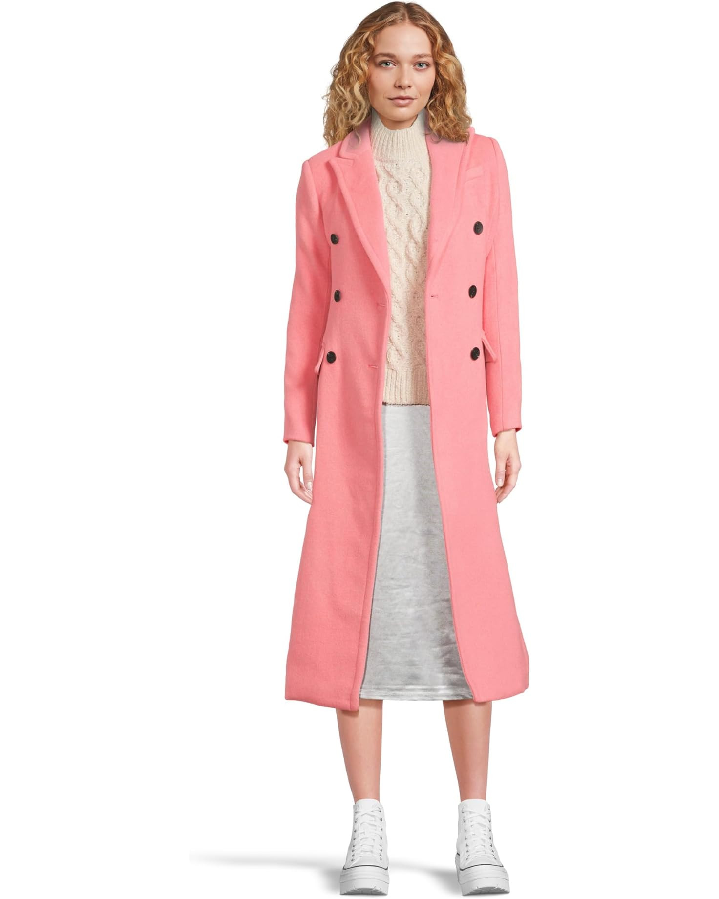 Strong Shoulder Hourglass Coat | Zappos