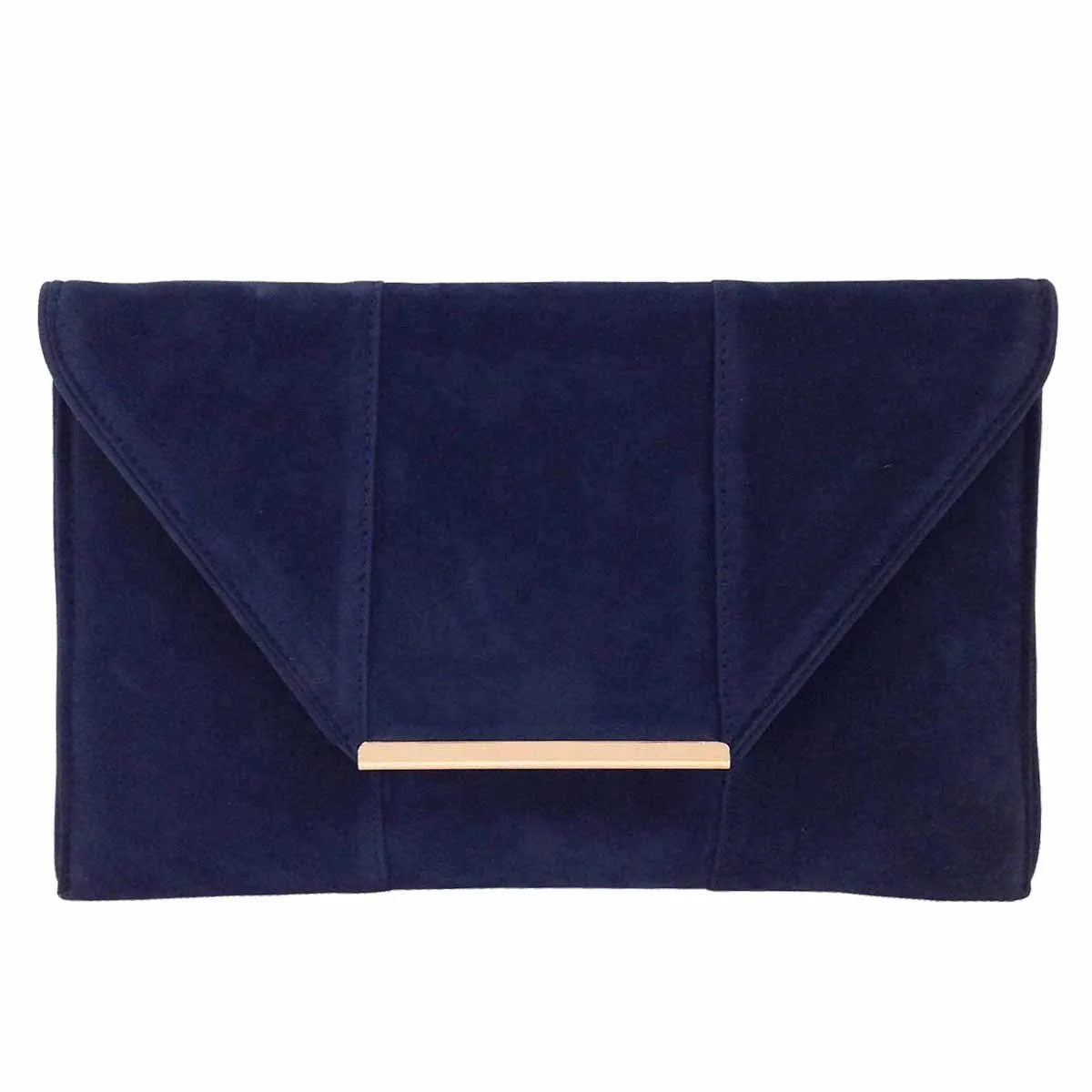 Women's Faux Microsuede Envelope Clutch | Walmart (US)