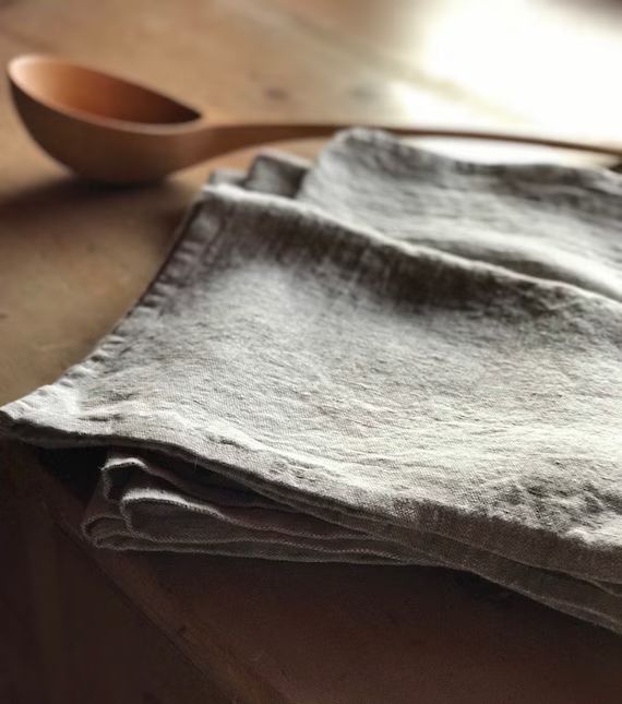 Linen Hand Towels / Kitchen Towels / Tea Towels / | Etsy Canada | Etsy (CAD)