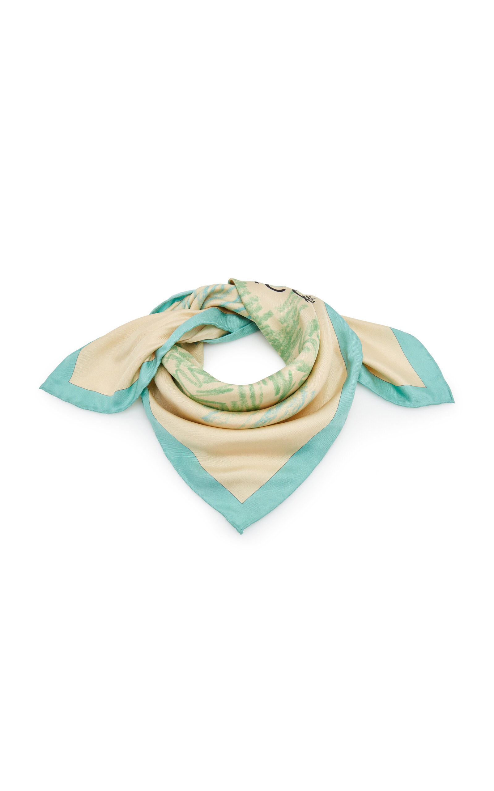 Jacquemus - The Palmier Silk Scarf - Multi - OS - Moda Operandi | Moda Operandi (Global)