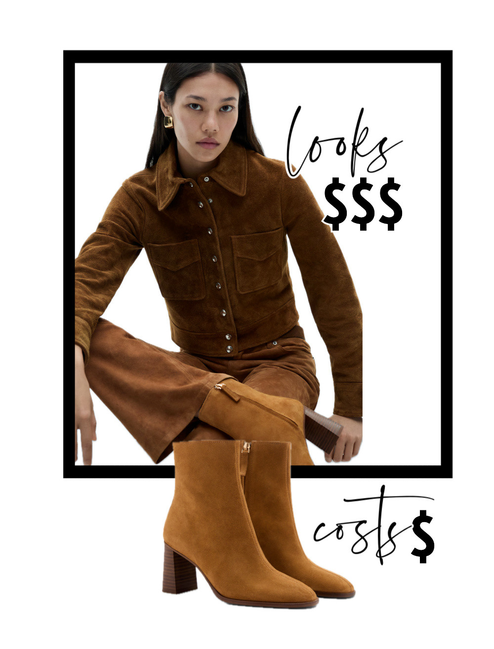 Looks $$$, costs $! 
#Mango #Boots #smartshopping  

 #LTKSeasonal #LTKFindsUnder100 #LTKStyleTip
