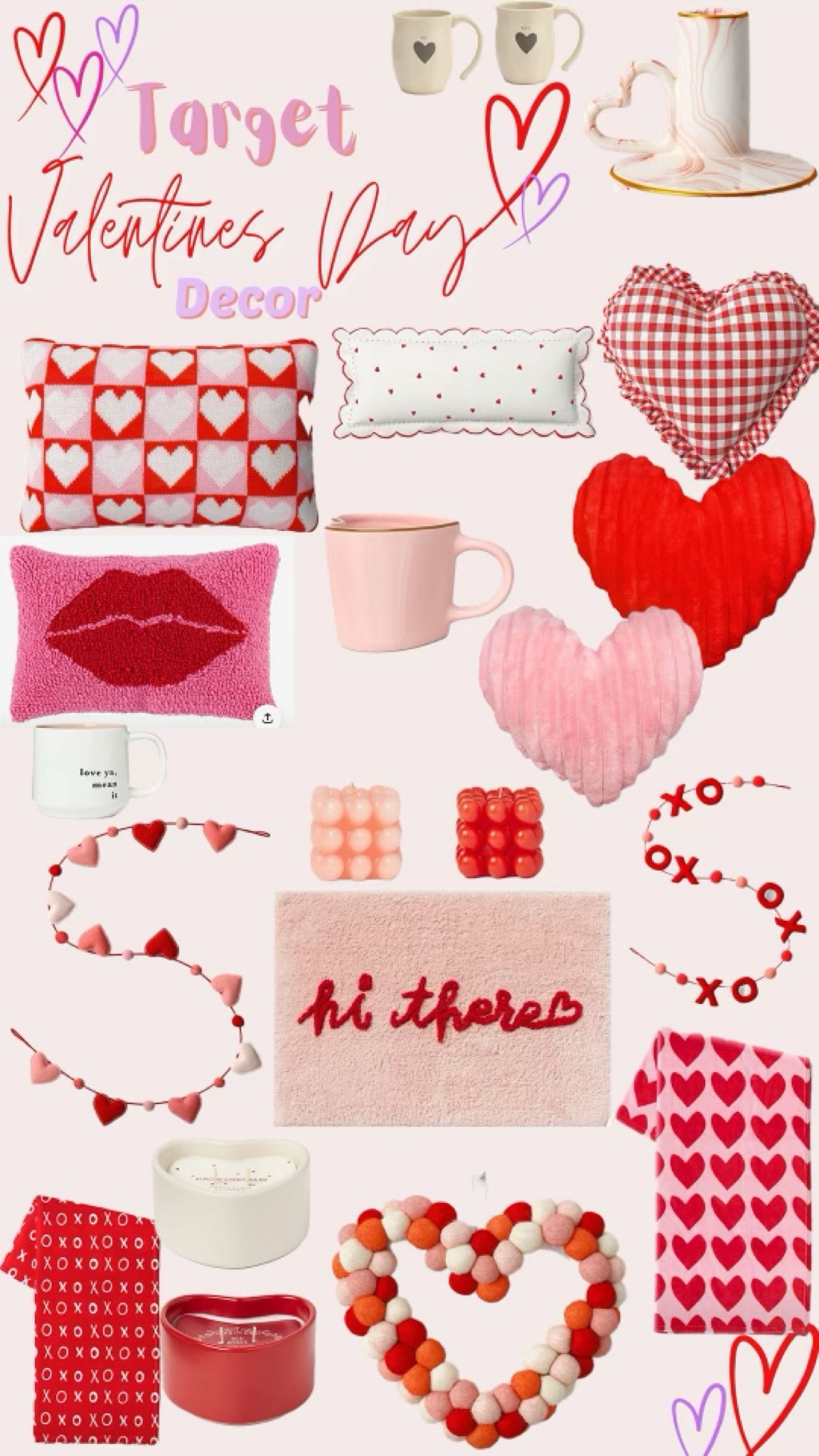 Target Valentine’s Day home decor ❤️. 

#LTKHoliday #LTKstyletip #LTKhome