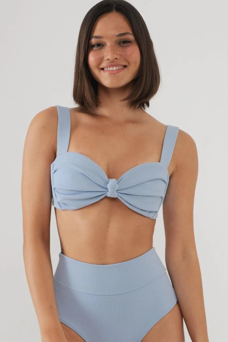 Peri Rib Hayden Bikini Top | Montce
