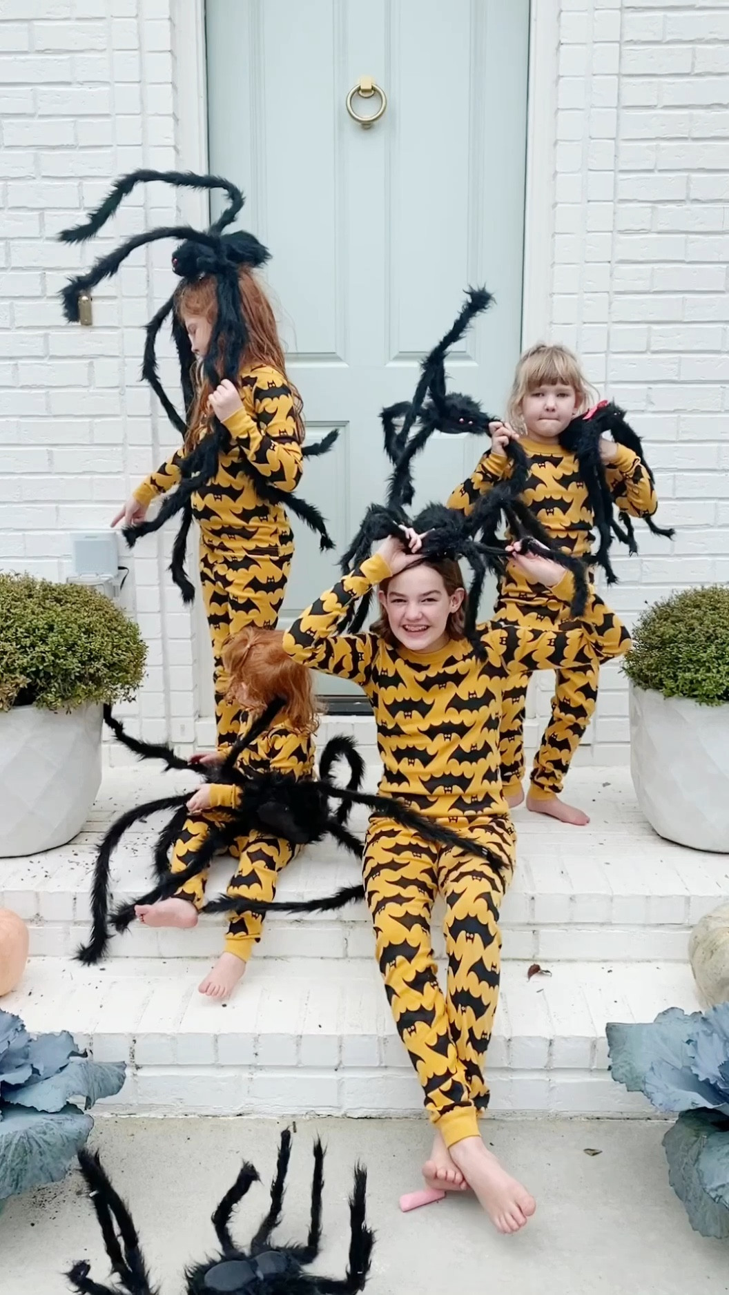 Can’t wait for our annual decorate the house for Halloween 🦇 party! Treats 🎃 and 🎃 Halloween pjs in the front yard. These pjs are 40% off right now! 👏 They are so cute and comfy for fall!!! (I also linked our fave 🕷!!!)

#LTKkids #LTKSeasonal #LTKsalealert
