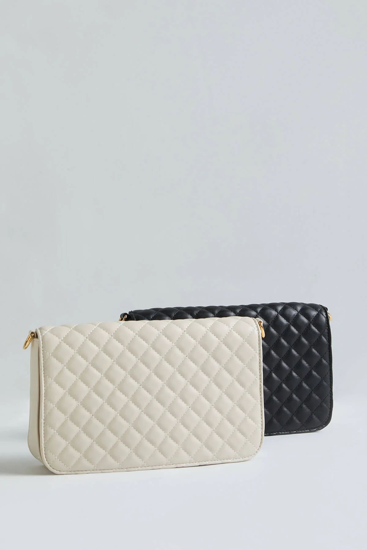 Vegan Quilted Flap Clutch | Social Threads