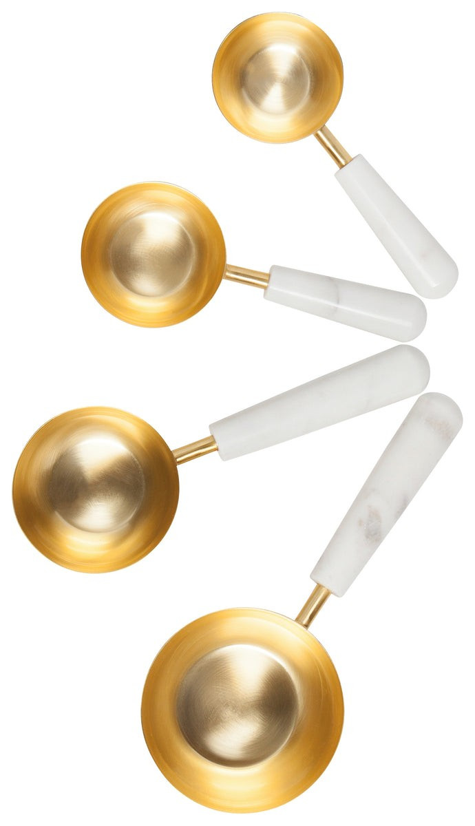 Gold & Marble Measuring Cups (Pre-Order) | Fresh Home + Kitchen