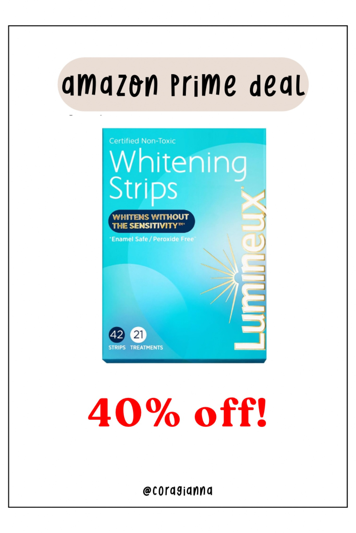 40% off prime deal!!!

#LTKxPrimeDay #LTKSaleAlert #LTKFindsUnder50