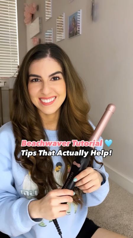 Beachwaver Curling Iron 🩵 Using the 1 inch barrel. It does take a little practice but hopefully this tutorial helps. 

Makes sure the hair doesn’t cover the clasp or you getting a crease and bad looking curls. Push the button to curl then just release. You don’t need to push the button to release. Let me know if you have any questions 🩷

Also linking hair products I use for heat protection and treatment. 


#LTKVideo #LTKfindsunder100 #LTKbeauty