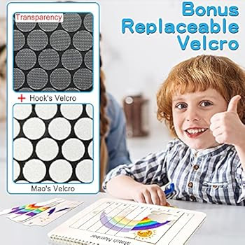 Busy Book for Kids, Montessori Toys for Toddlers, Autism Sensory Educational Toys, 12 Pages Toddl... | Amazon (US)