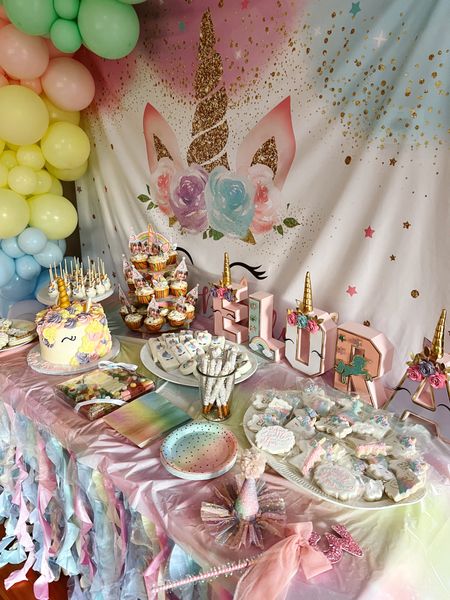 Unicorn birthday party decorations 🦄

#LTKkids #LTKparties #LTKsalealert
