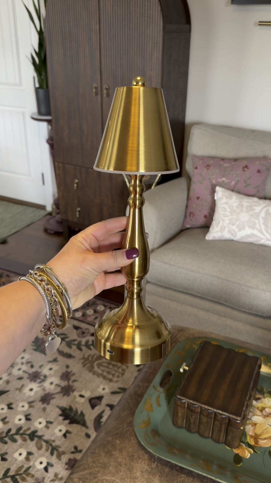 Give me allllll the rechargeable lamps esp when they look vintage but are from Amazon & so affordable! 

#LTKHome #LTKSaleAlert