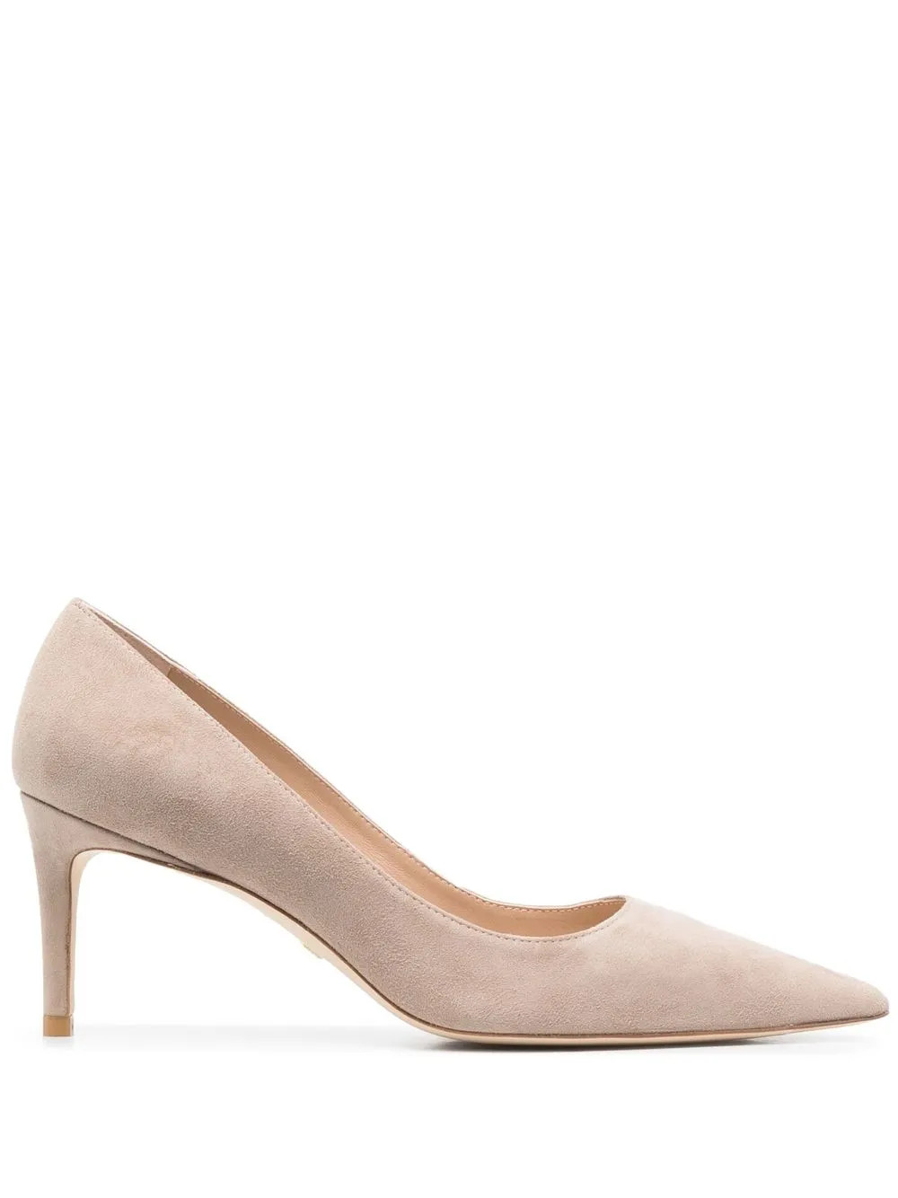 Stuart Weitzman Sue 75mm Pointed Toe Pumps - Farfetch | Farfetch Global