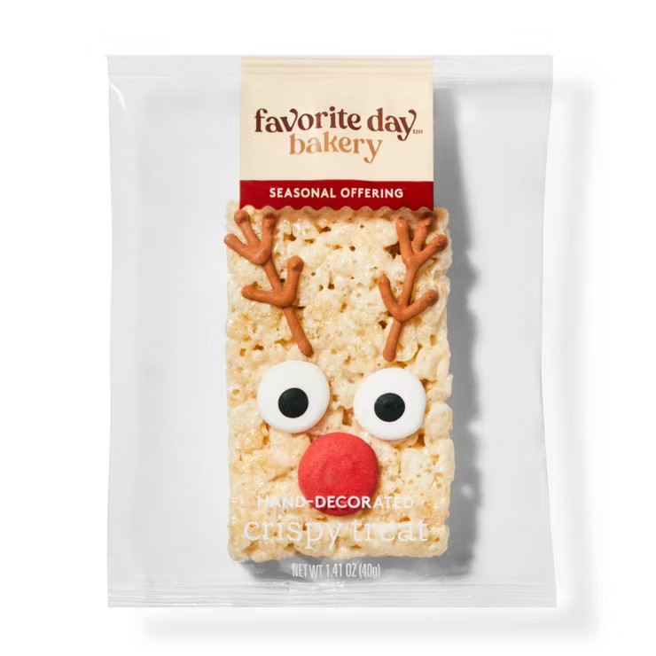 Holiday Reindeer Rice Krispy Bar - 1.41oz  - Favorite Day™ | Target