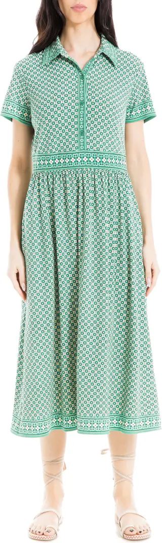 Collared Jersey Maxi Dress | Nordstrom Rack