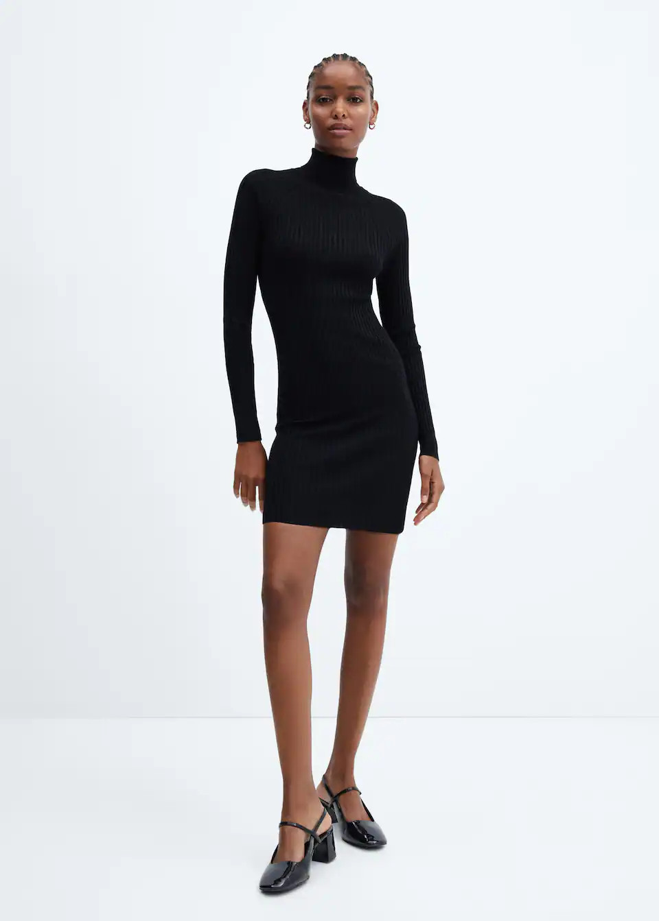 Search: Turtleneck dress mini long sleeve (5) | Mango Netherlands | MANGO (NL)