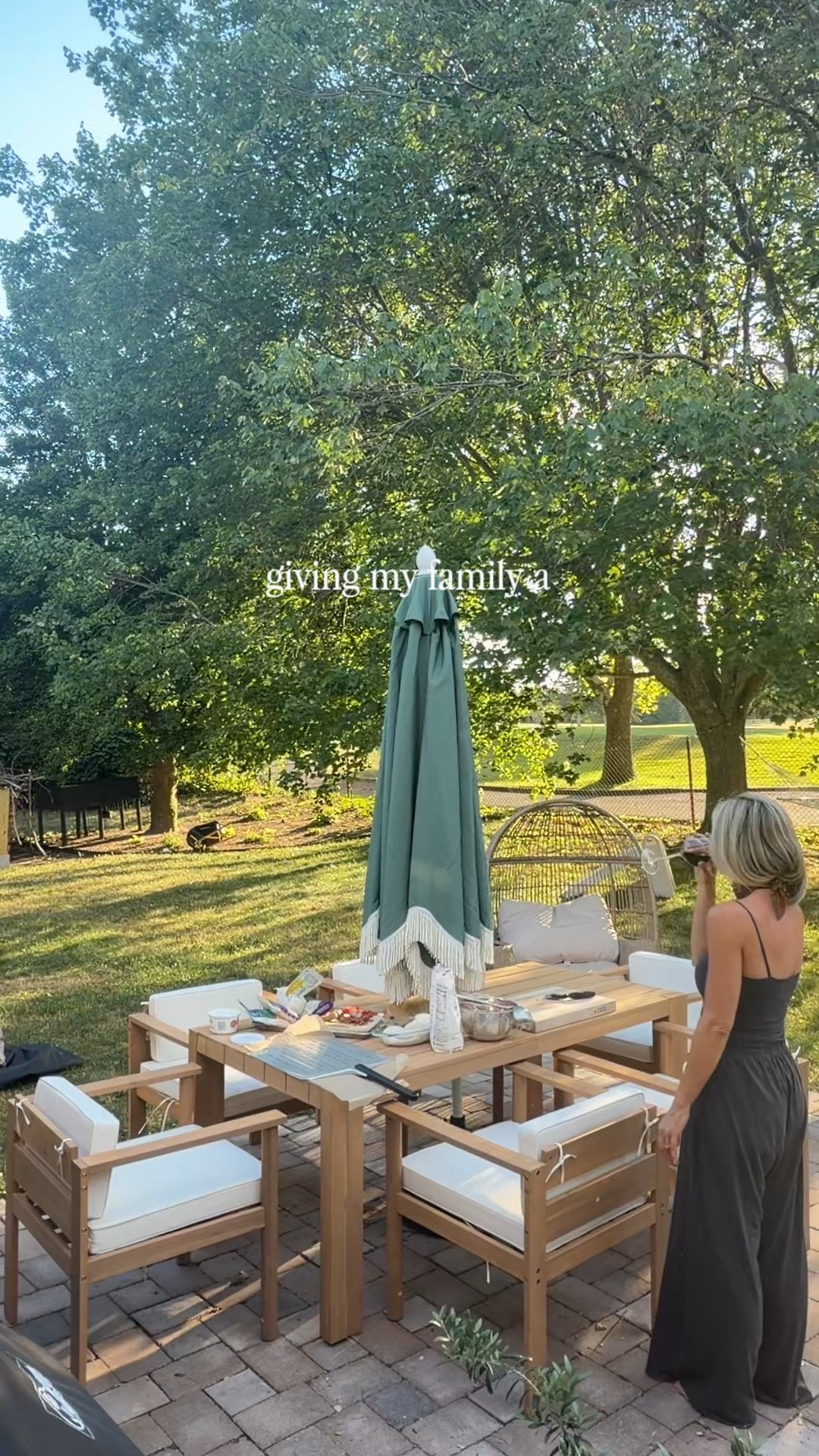 #ad its a 90’s outdoor summer and our recent @wayfair finds have made our backyard our favorite space to be as a family 
#wayfair #WayfairPartner @Shop.LTK, #liketkit

#LTKHome #LTKdayinmylife #LTKvlog