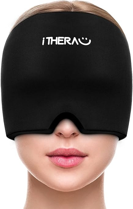 iTHERAU Migraine Ice Head Wrap, Headache Relief Hat & Migraine Cap Cold Compress, Migraine Relief... | Amazon (US)