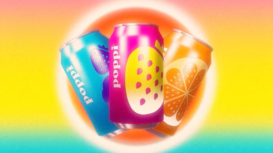 poppi Doc Pop Prebiotic Soda, 12 fl oz, 4 Pack Cans | Walmart (US)