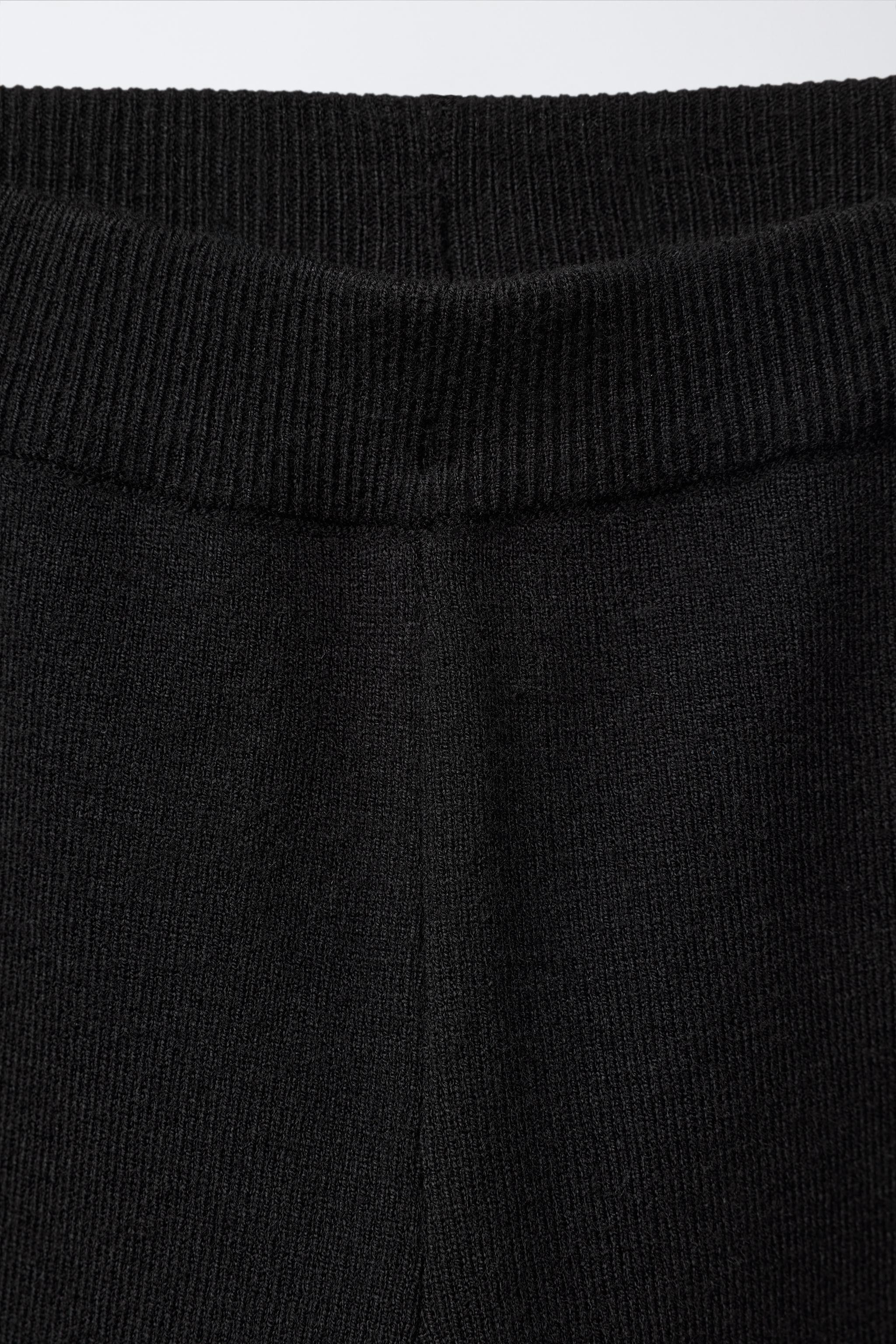 HEART STRAIGHT LEG KNIT PANTS | Zara US
