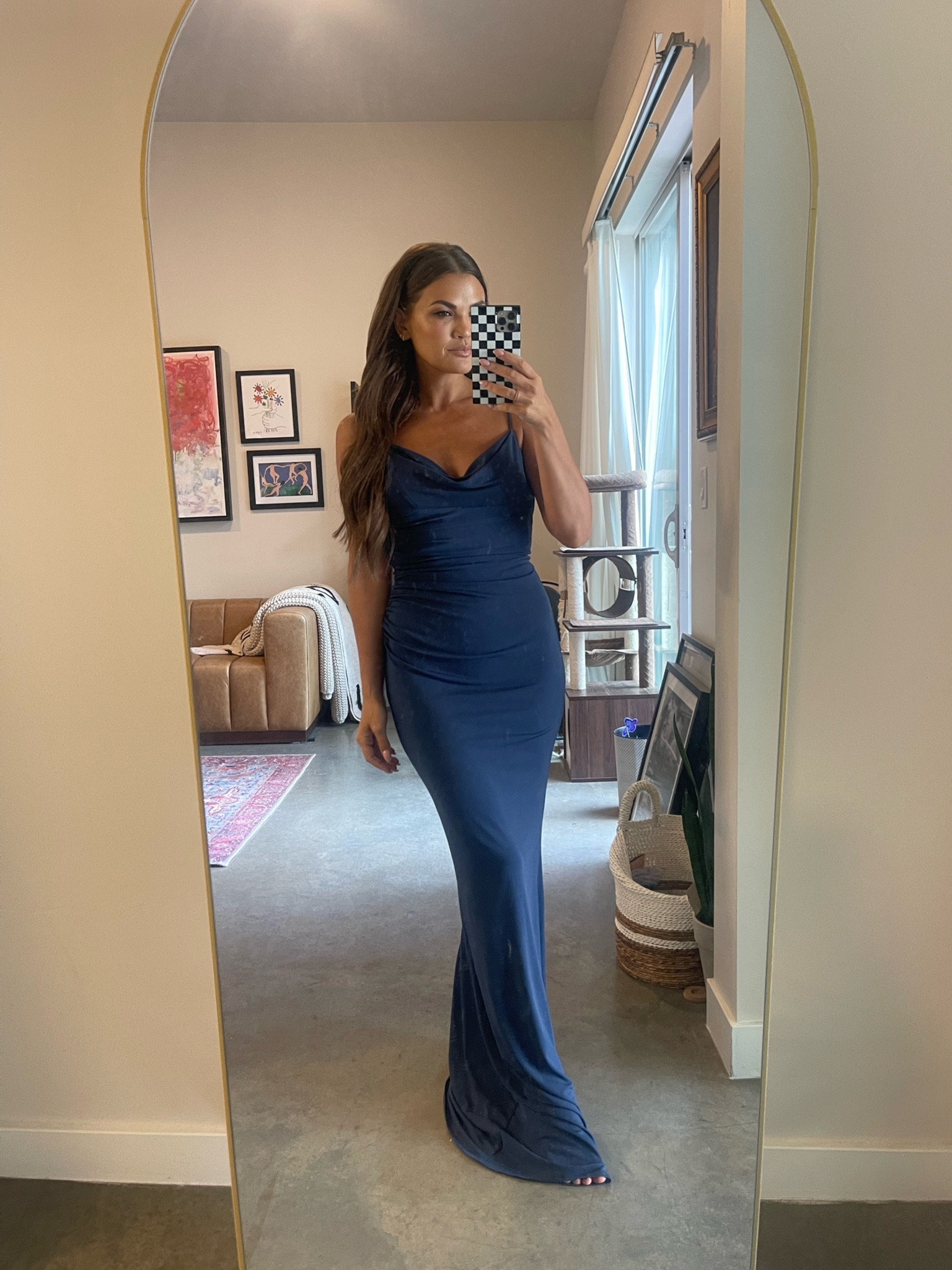 Wedding Guest Dress #2 - Tik Tok try on 
Katie May Surrel Dress in Deep Sea 
Revolve 

#LTKwedding #LTKstyletip