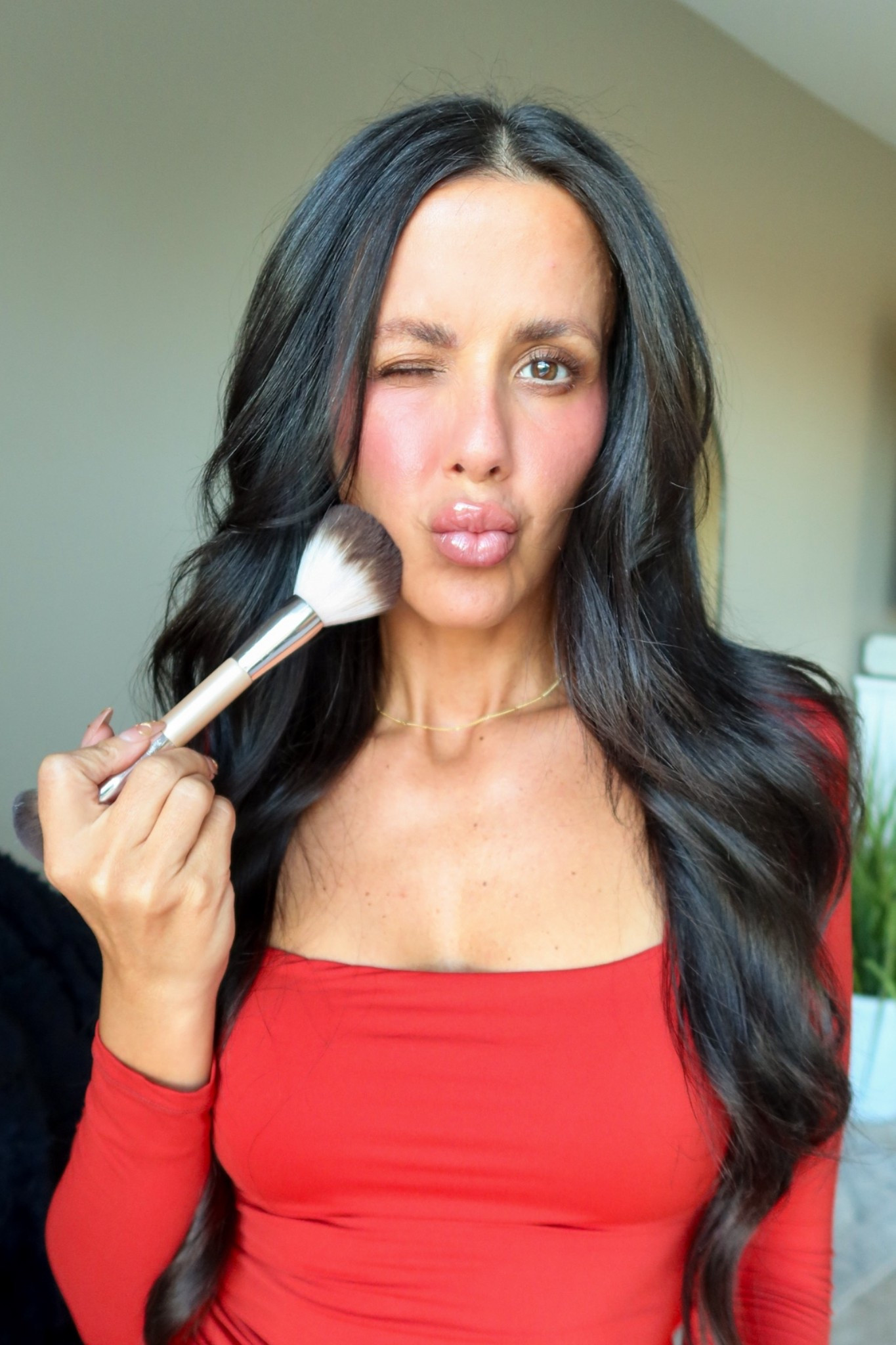 All makeup is exact from my post, however the brush is a similar version and I think the bronzing powder is a new or similar version  

#LTKBeauty #LTKFindsUnder50 #LTKFindsUnder100