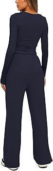 Darong Women's 2 Piece Sets Fall Outfits Long Sleeve Wide Leg Tracksuits Casual Lounge Set Matchi... | Amazon (US)