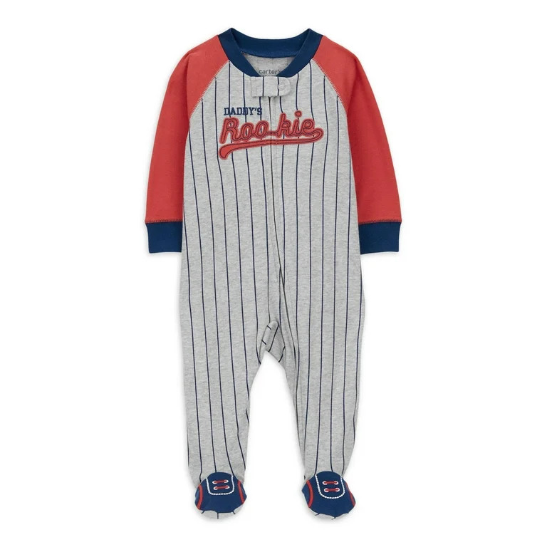 Carter's Child of Mine Baby Boy Sleep N Play, One-Piece, Sizes Preemie-6/9 Months | Walmart (US)