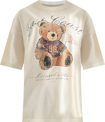 Arizona Womens Juniors Crew Neck Short Sleeve Oversized Graphic T-Shirt - JCPenney | JCPenney